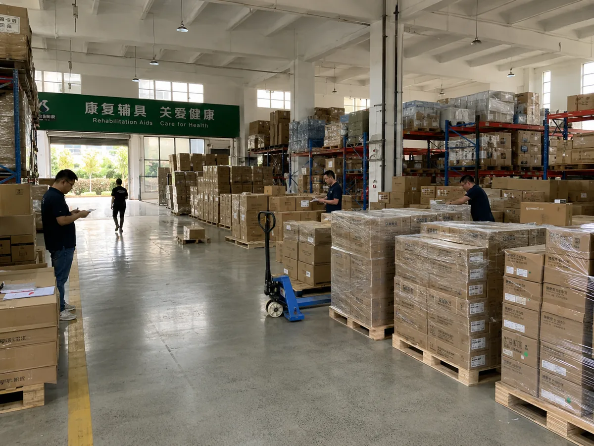 Warehouse and shipping